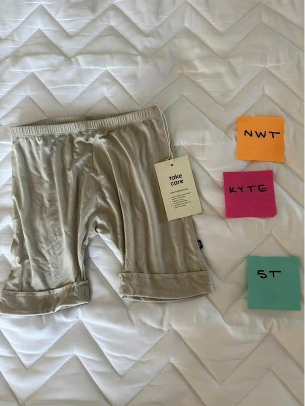 Kyte baby harem shorts nwt 5t